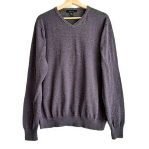MARK LAW 100% Cotton V-neck Sweater Men's Sz XL